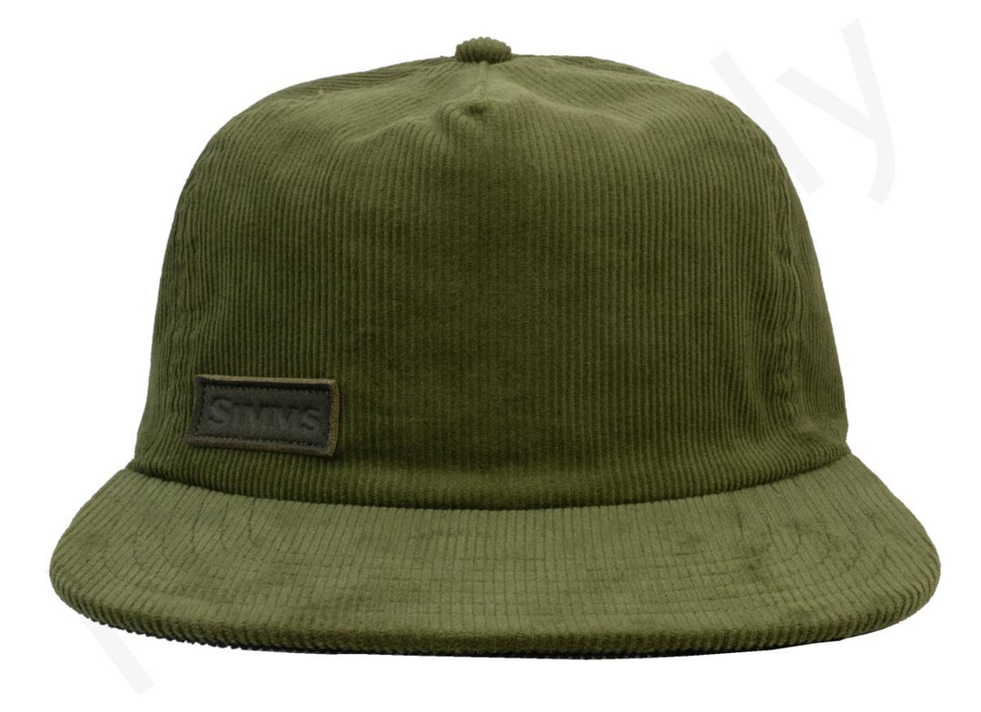 Simms Double Haul Corduroy Cap Dark Stone