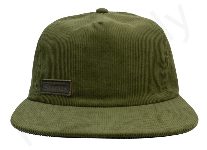 Simms Double Haul Corduroy Cap Dark Stone