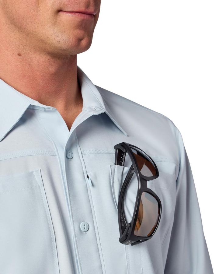 Simms Launch Shirt Bimini Blue Heather