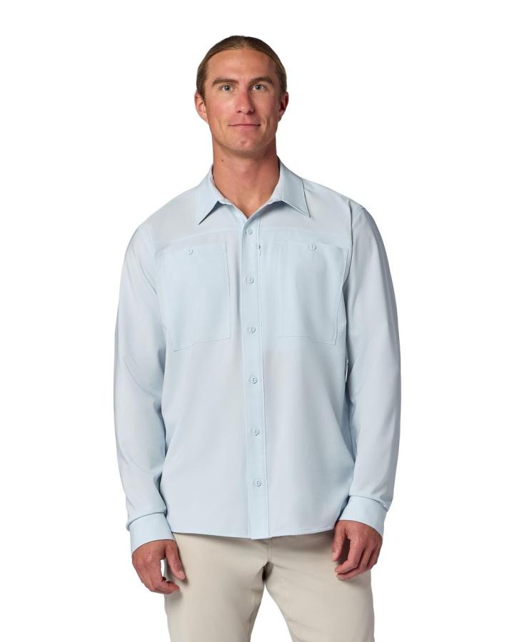 Simms Launch Shirt Bimini Blue Heather