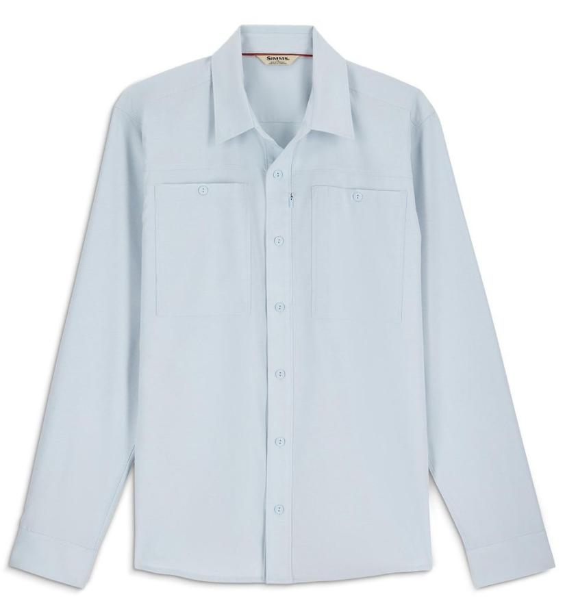 Simms Launch Shirt Bimini Blue Heather
