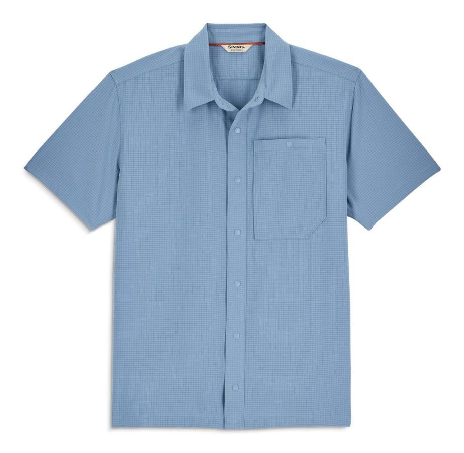 Simms Tailout Air Short Sleeve Shirt Albacore
