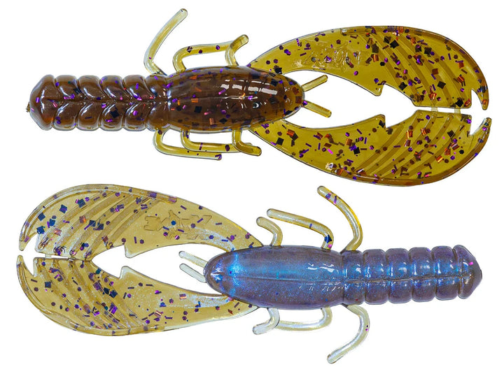 X Zone Muscle Back Finesse Craw - 3.25"