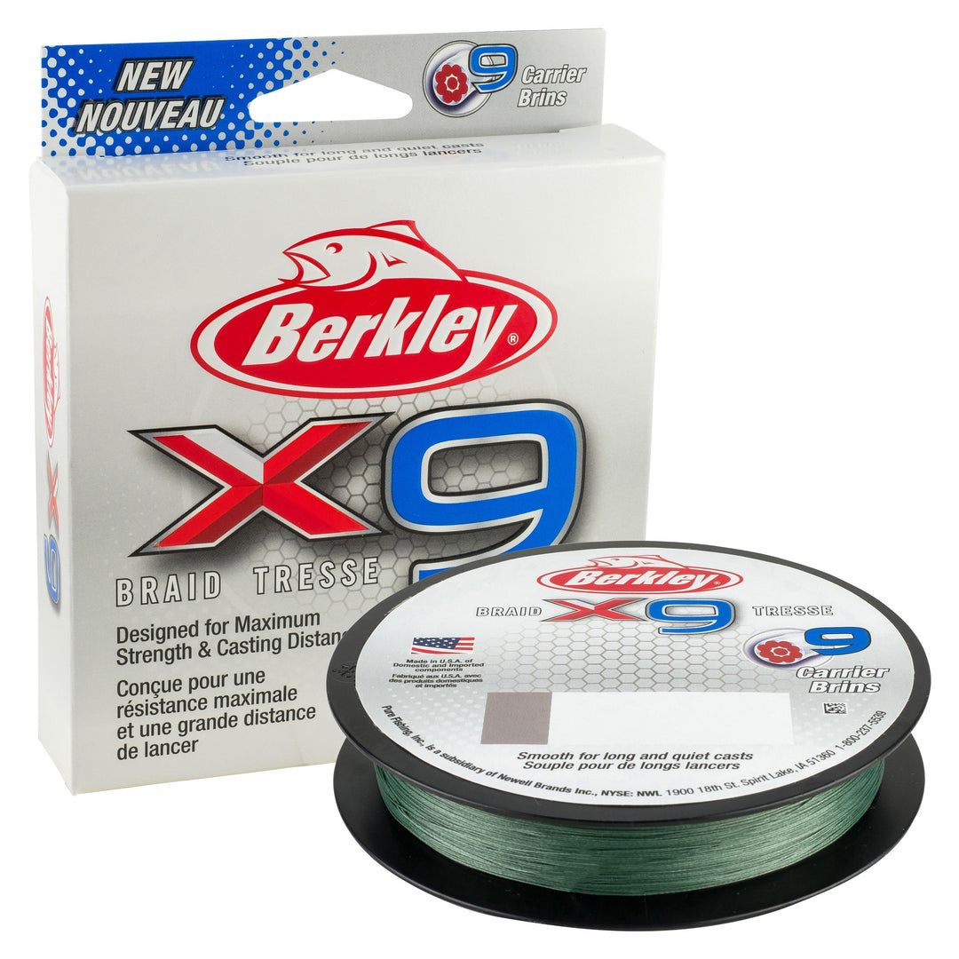 Berkley X9 Low-Vis Green - 150m