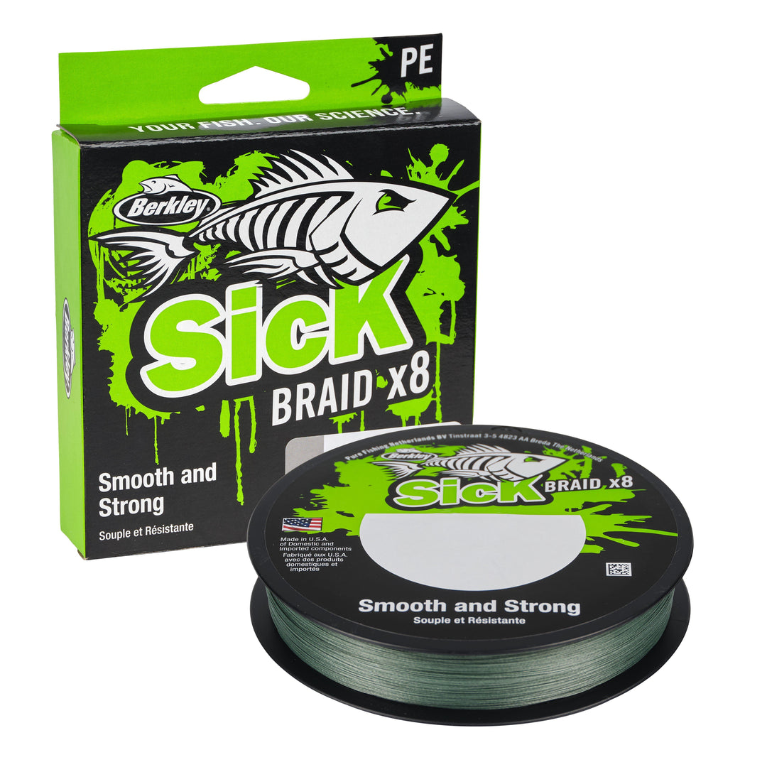 Berkley Sick Braid Moss Green - 150m