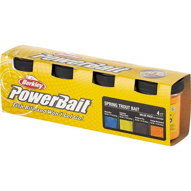 Berkley Powerbait Trout Dough 4-Pack
