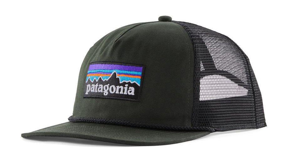 Patagonia Airfarer Cap P-6 Logo Old Growth Green