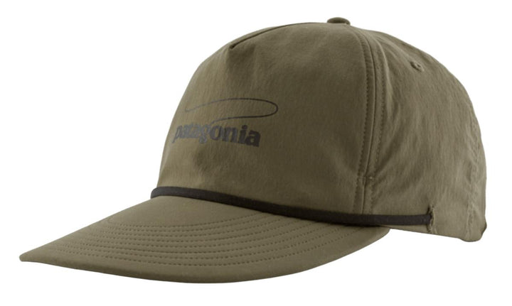 Patagonia Spoonbill Merganzer Hat Casting Logo Basin Green