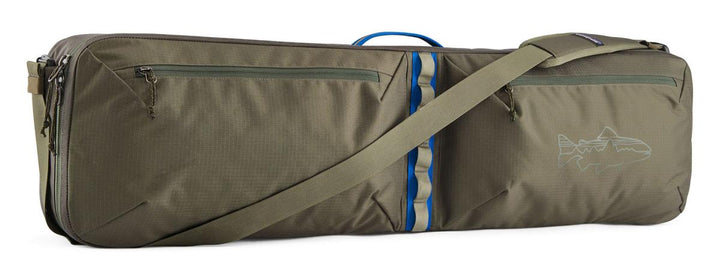 Patagonia Black Hole Rod Case Basin Green w/Fitz Trout