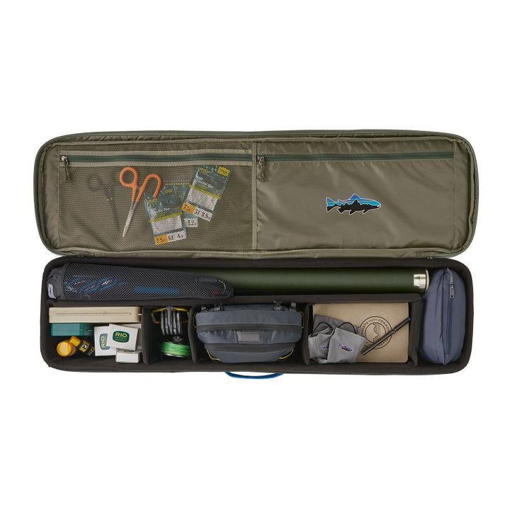 Patagonia Black Hole Rod Case Basin Green w/Fitz Trout