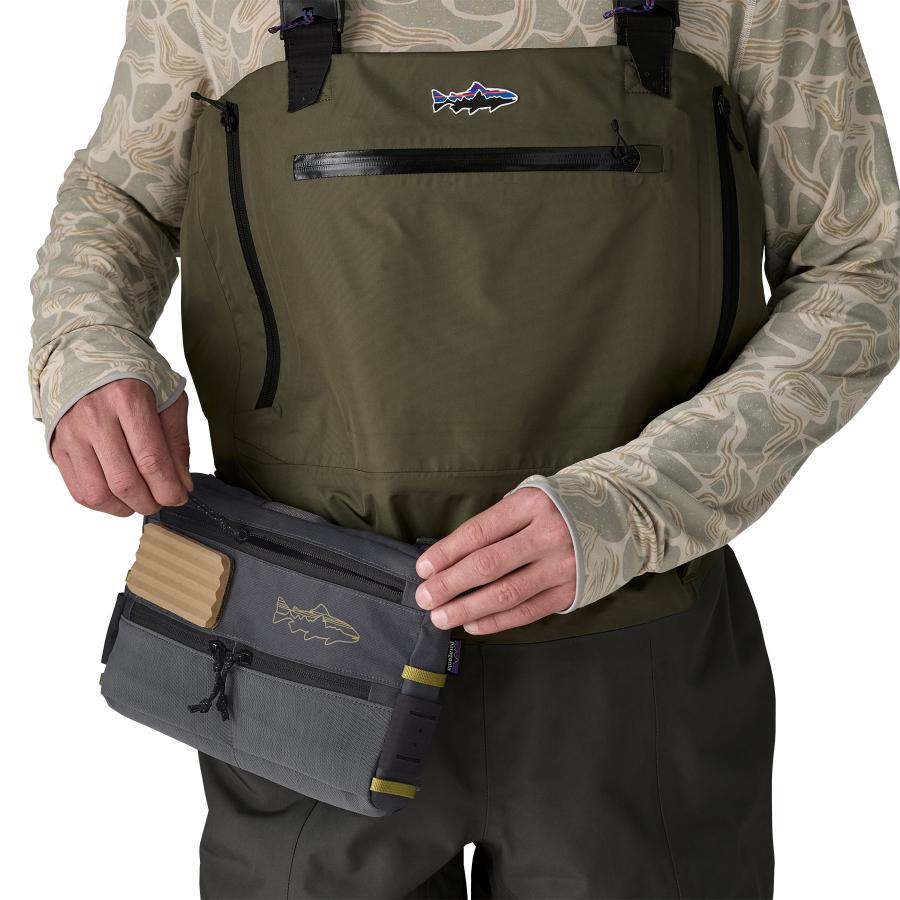Patagonia Stealth Switch Pack 3L Forge Grey w/Graze Green