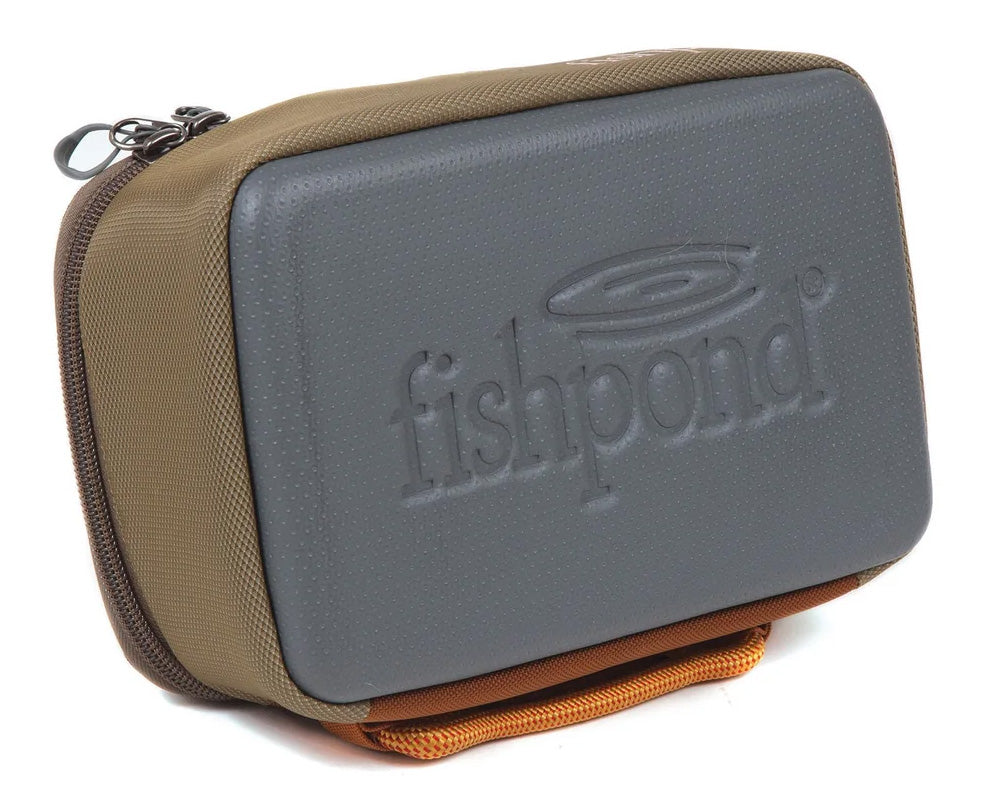 Fishpond Ripple Reel Case Large Sand/Saddle Brown