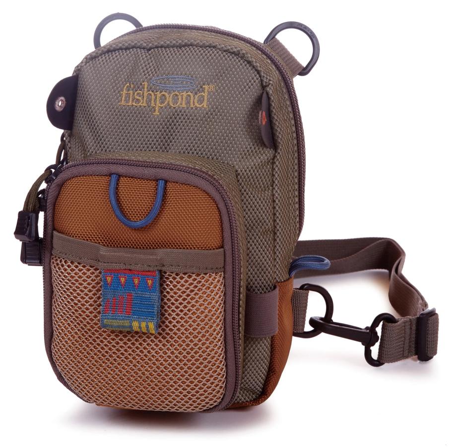 Fishpond San Juan Vertical Chest Pack Sand/Saddle Brown
