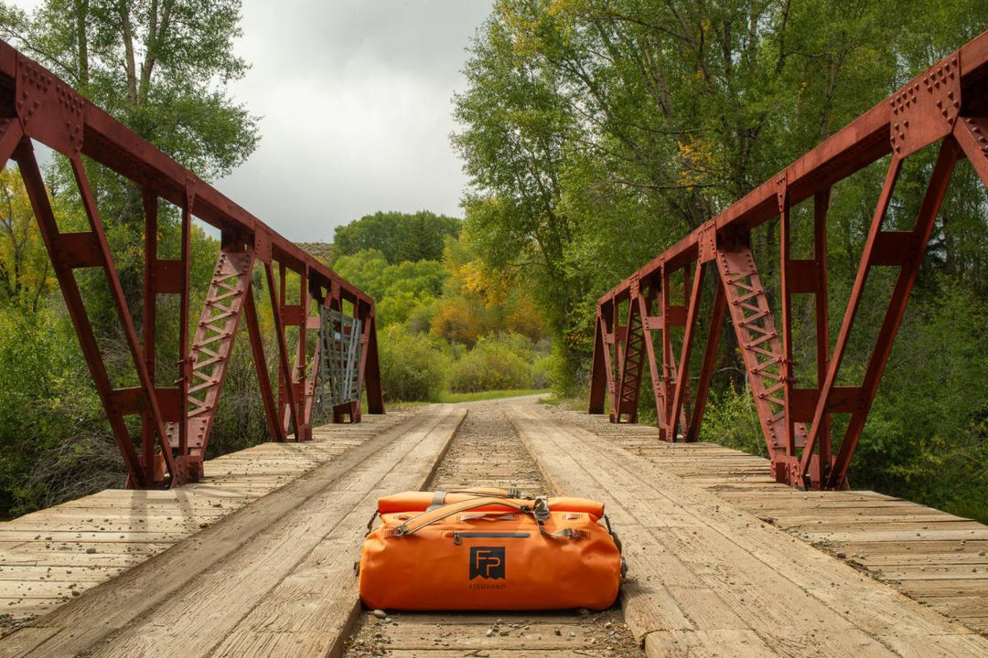 Fishpond Thunderhead Large Roll-Top Duffel- Eco Cutthroat Orange