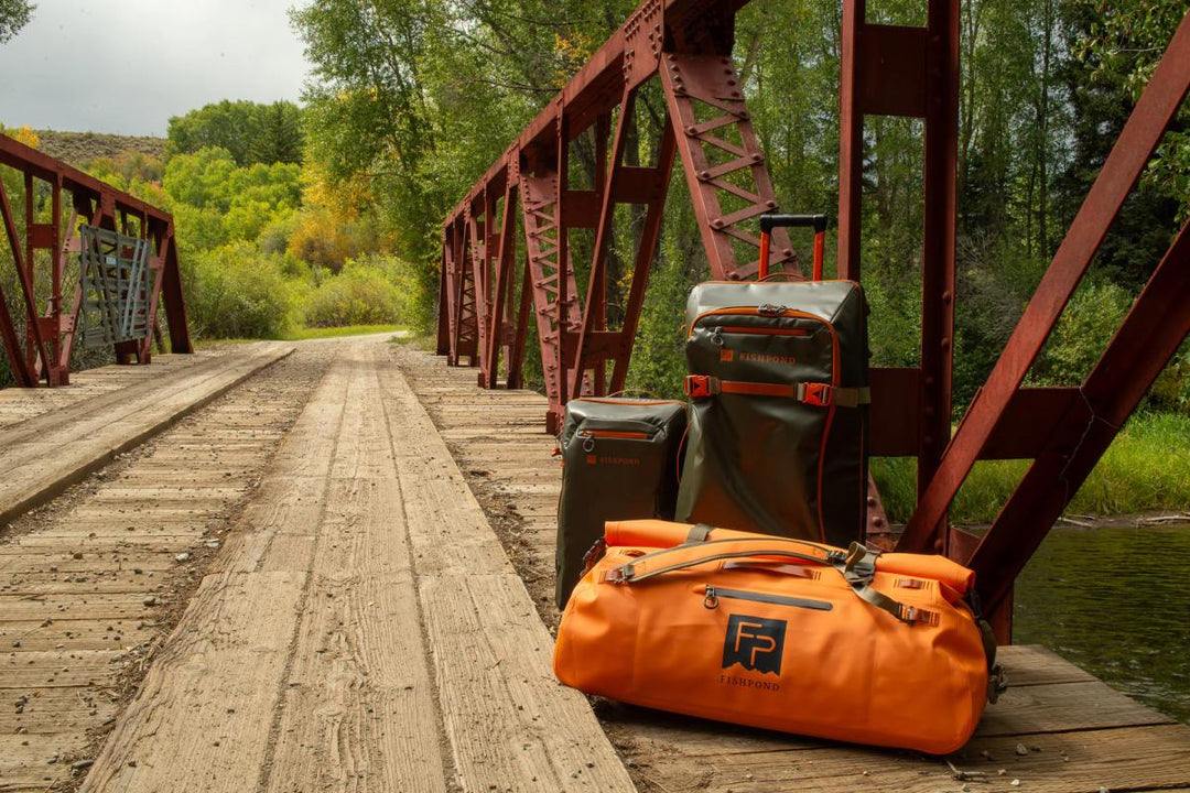 Fishpond Thunderhead Large Roll-Top Duffel- Eco Cutthroat Orange