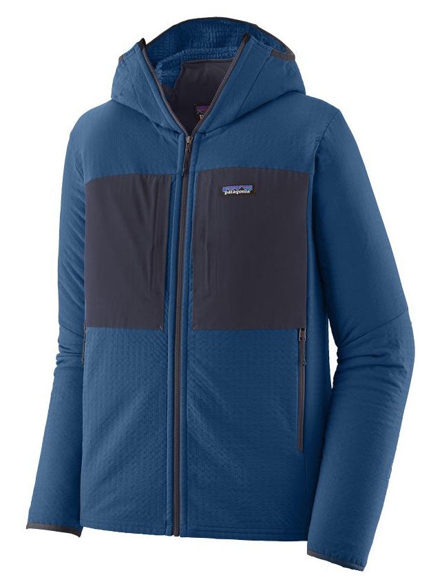 Patagonia Mens R2 TechFace Hoody Clement Blue