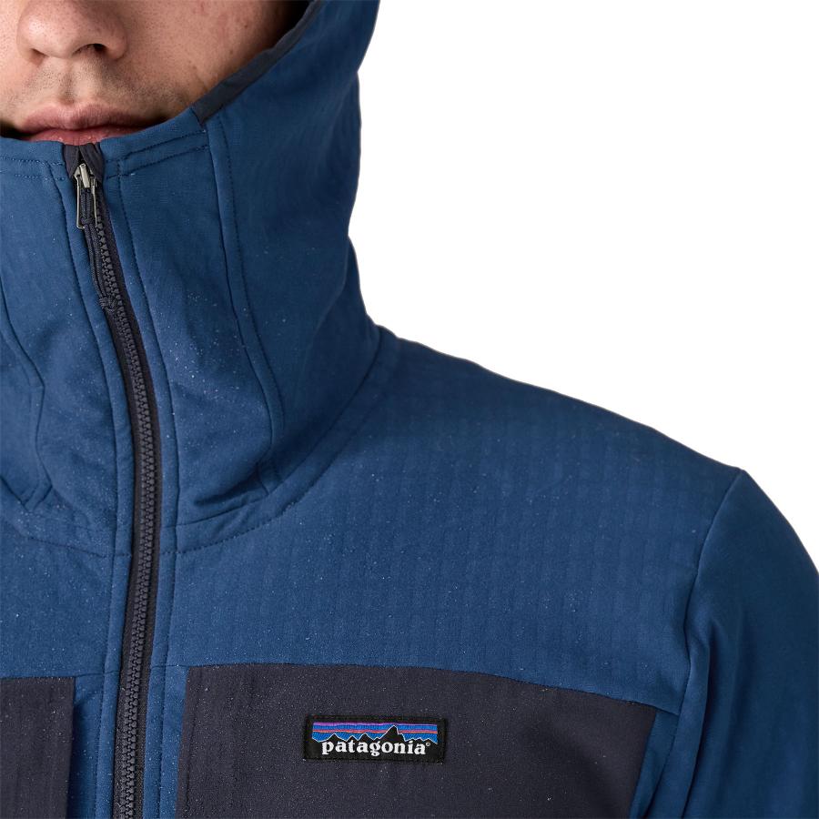 Patagonia Mens R2 TechFace Hoody Clement Blue