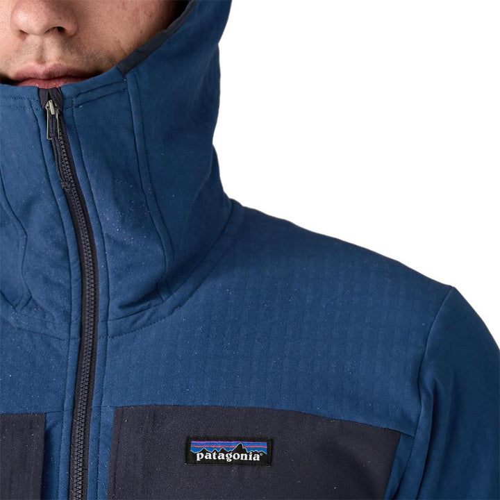 Patagonia Mens R2 TechFace Hoody Clement Blue