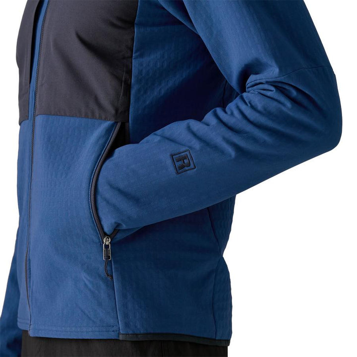 Patagonia Mens R2 TechFace Hoody Clement Blue