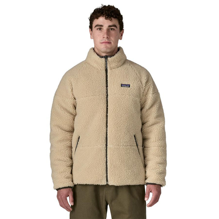 Patagonia Mens Reversible Silent Down Jacket Black