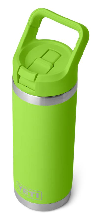 YETI Rambler 18oz Bottle Colour Matched Straw Cap Venom