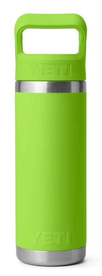 YETI Rambler 18oz Bottle Colour Matched Straw Cap Venom