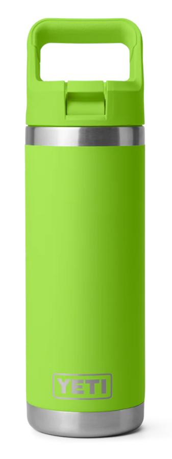 YETI Rambler 18oz Bottle Colour Matched Straw Cap Venom
