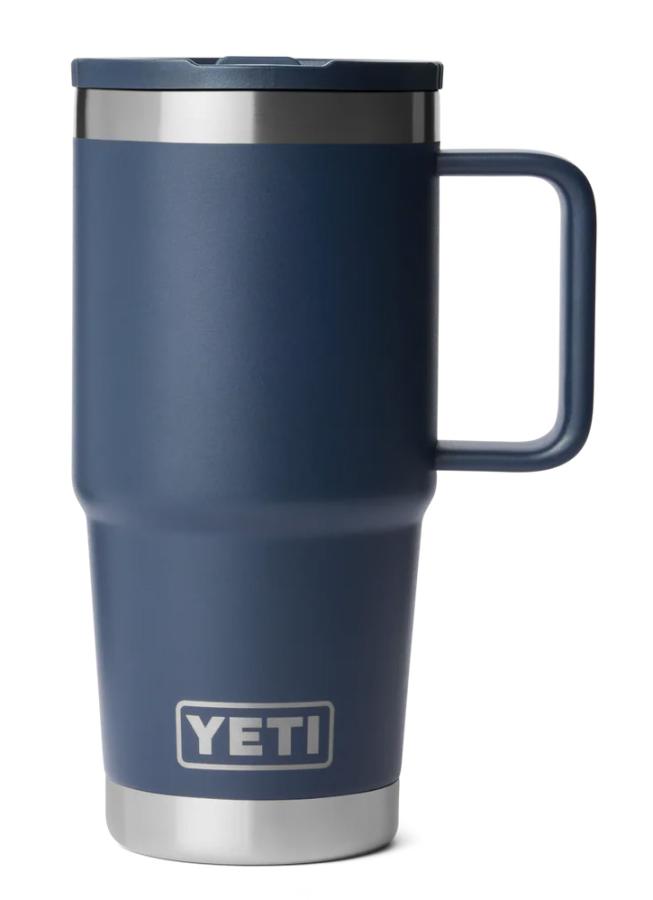 YETI Rambler 20oz Travel Straw Mug Navy