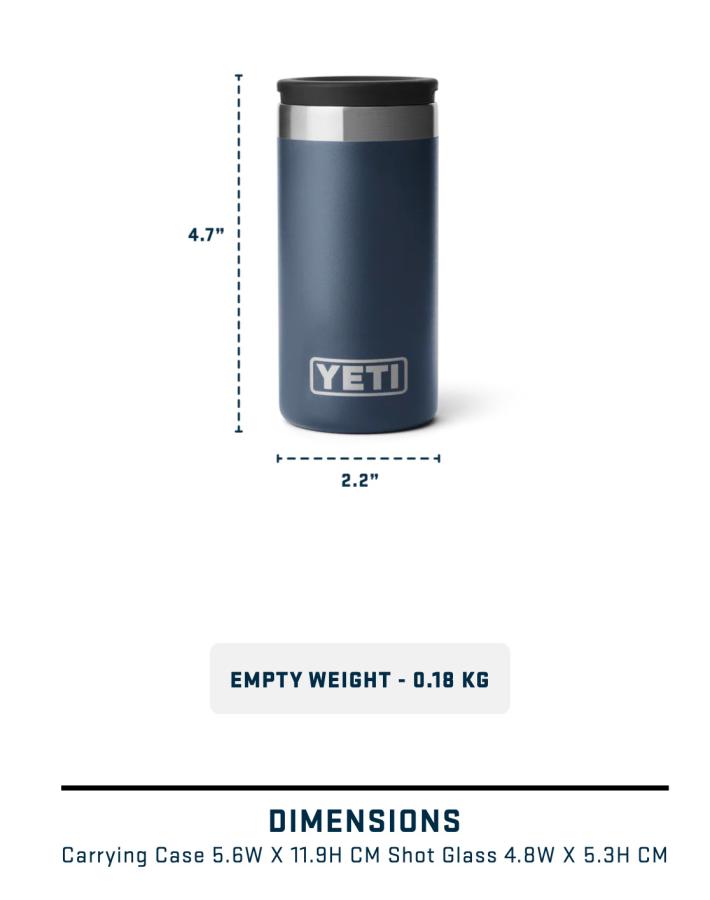 YETI Shot Glasses Navy