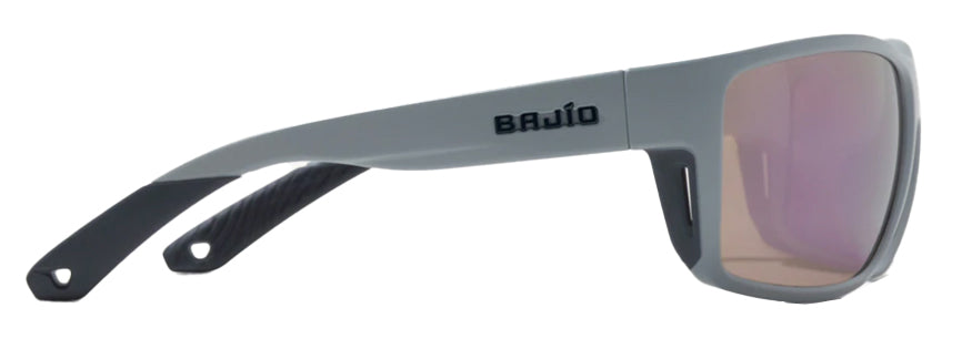 Bajio Bales Beach Basalt Matte Rose Mirror Glass