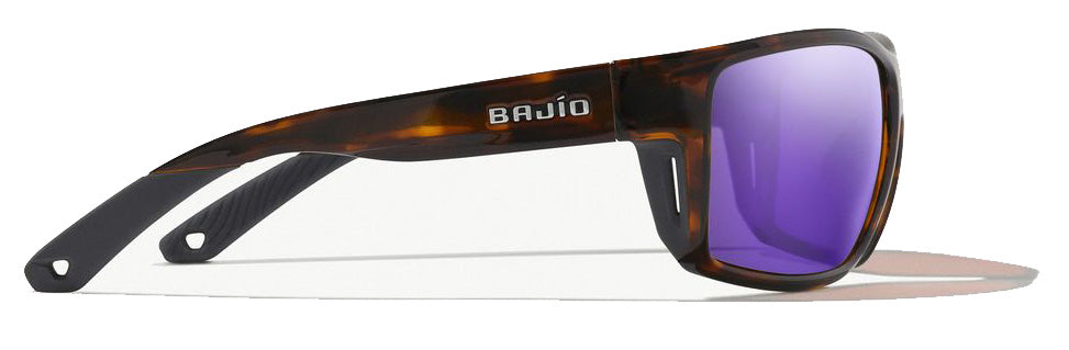 Bajio Bales Beach Dark Tort Gloss Violet Mirror PC