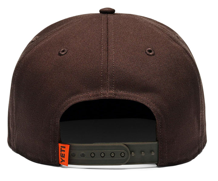 YETI Flat Brim Rope Hat Coffee