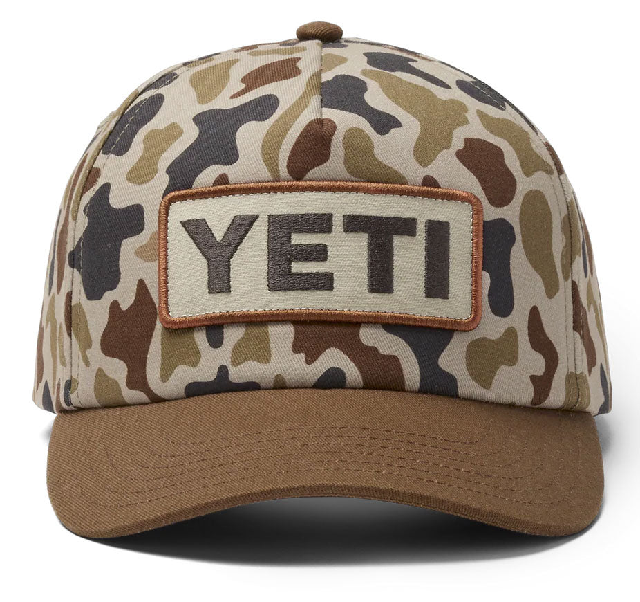 YETI Mid Pro Flat Brim Hat Wetlands Camo
