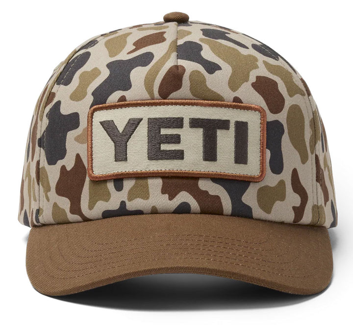 YETI Mid Pro Flat Brim Hat Wetlands Camo