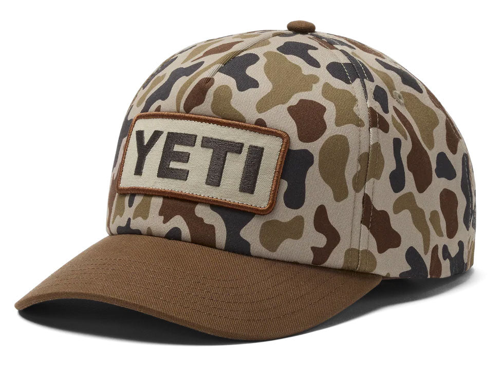 YETI Mid Pro Flat Brim Hat Wetlands Camo
