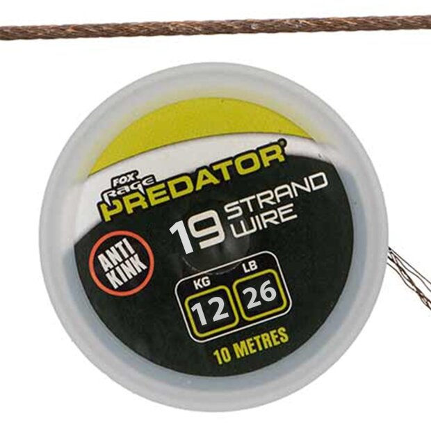 Fox Rage Predator 19-Strand Coated Wire