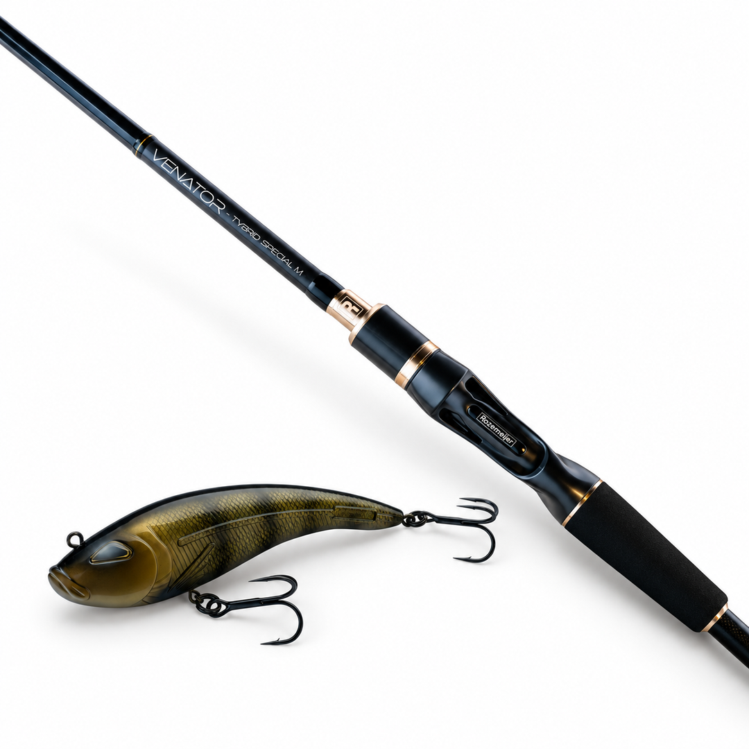 Rozemeijer Venator Tybrid Special Medium + Fishion Lures Tybrid Zander
