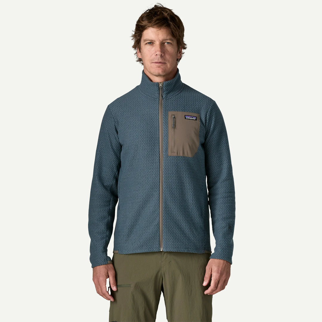 Patagonia Mens R1 Air Fleece Jacket Summit Blue
