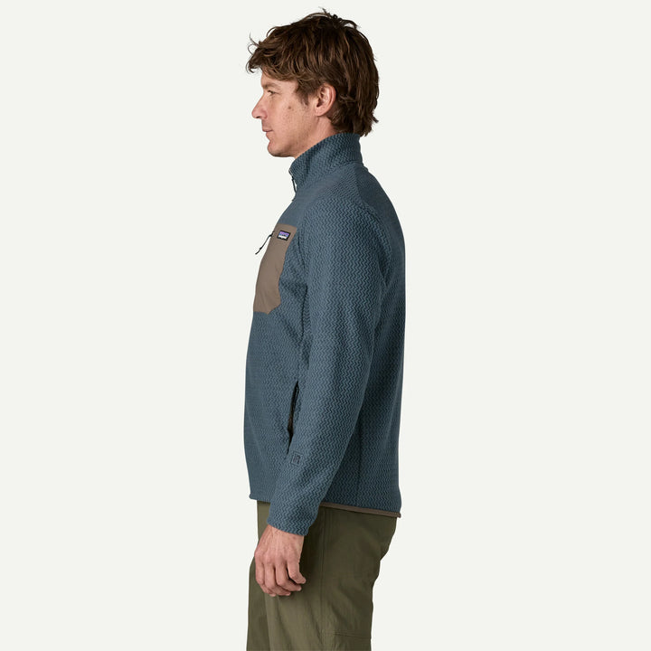 Patagonia Mens R1 Air Fleece Jacket Summit Blue