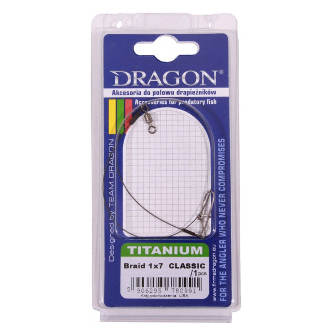 Dragon Braided Titanium 1x7 Leaders