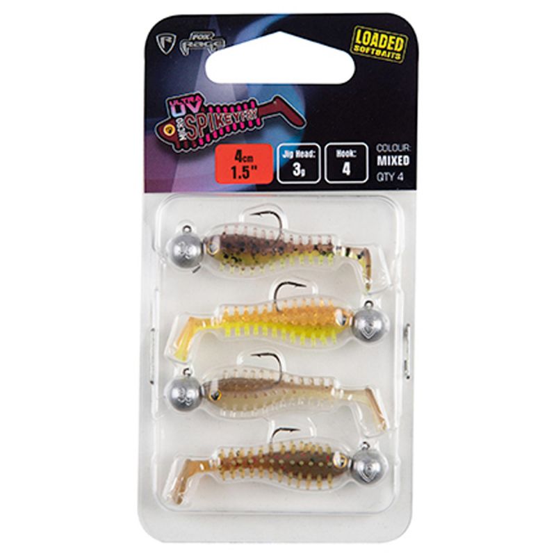 Fox Rage Ultra UV Micro Spikey Loaded Lure Pack