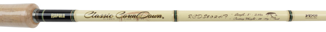Rapala Classic CountDown RCDS802H7 - 244cm &amp; 21-77 gram - New