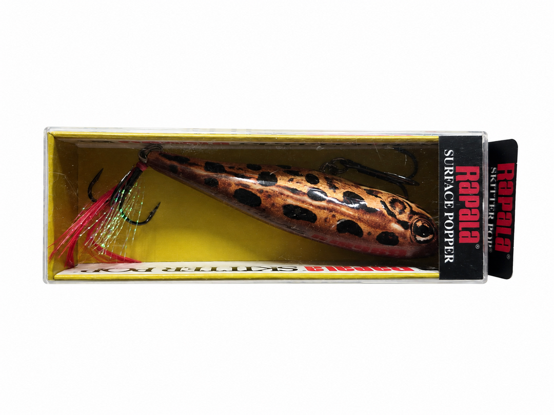 Rapala Skitterpop Live Frog 9cm