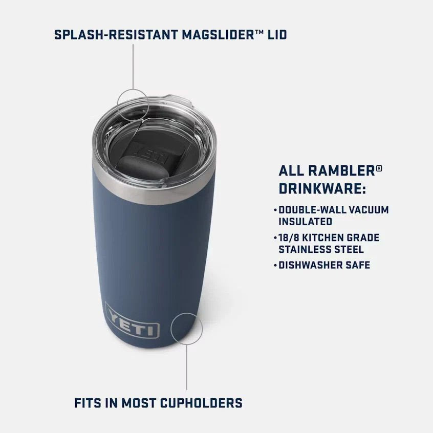 YETI Rambler 10oz Tumbler Riverhead Green