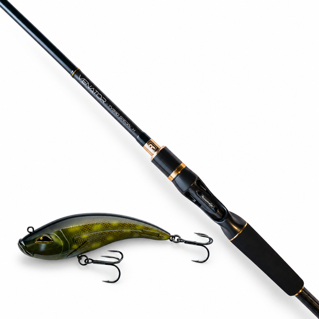 Rozemeijer Venator Tybrid Special Heavy + Fishion Lures Tybrid Pike