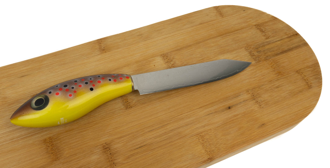 Fishion Lures Mizuumi Smooth Knife - Brown Trout - Limited Edition