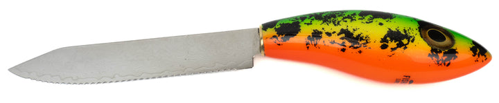 Fishion Lures Mizuumi Serrated Knife - Firetiger - Limited Edition