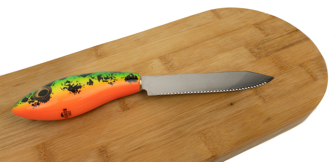 Fishion Lures Mizuumi Serrated Knife - Firetiger - Limited Edition