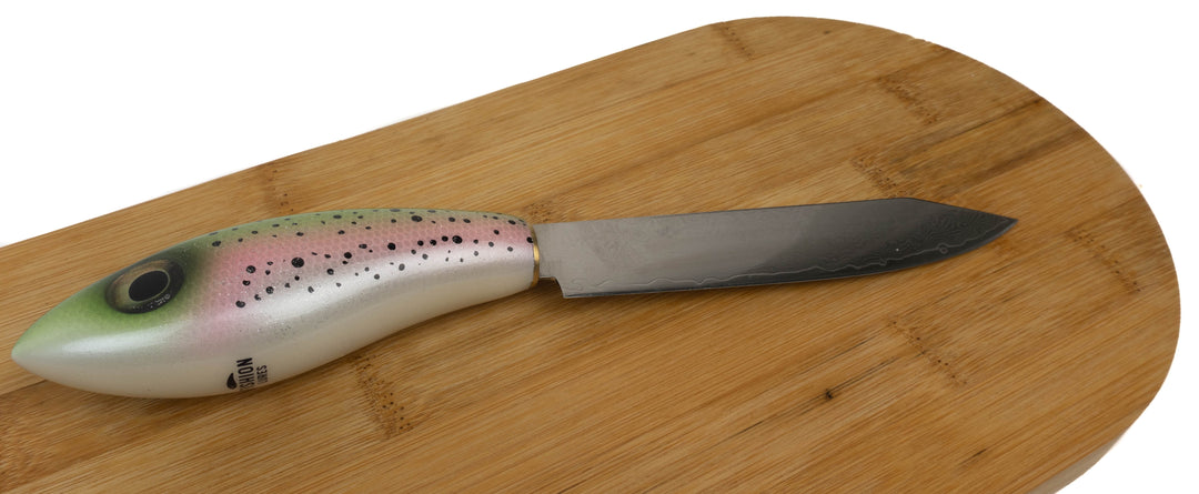 Fishion Lures Mizuumi Smooth Knife - Rainbow Trout - Limited Edition