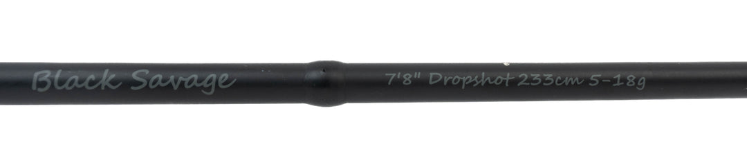 Savage Gear Black Savage Dropshot - 233cm &amp; 5-18 gram - Pre-Owned